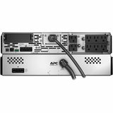 APC Smart-UPS X, Line Interactive, 2200VA, Rack/tower convertible 2U, 100V-127V, 6x 5-15R+2x 5-20R NEMA, SmartSlot, Extended runtime — SMX2200RMLV2U