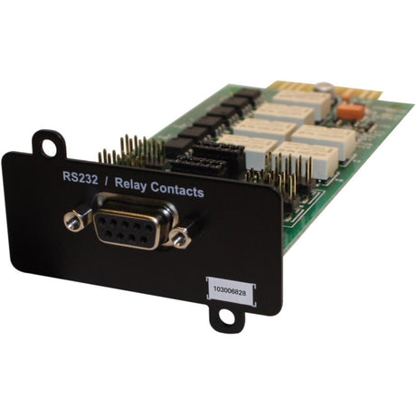 Eaton DB9 RS-232 Relay/Serial Interface Mini-Slot Card for Eaton 5PX G2, 9SX, and 9PX Lithium-ion UPS Systems — RELAY-MS