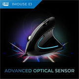 Adesso iMouse E1 Vertical Ergonomic Illuminated Mouse — iMouse E1