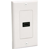 StarTech.com Single Outlet Female HDMI�&reg; Wall Plate White — HDMIPLATE