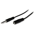 StarTech.com 2m Slim 3.5mm Stereo Extension Audio Cable - M/F — MU2MMFS