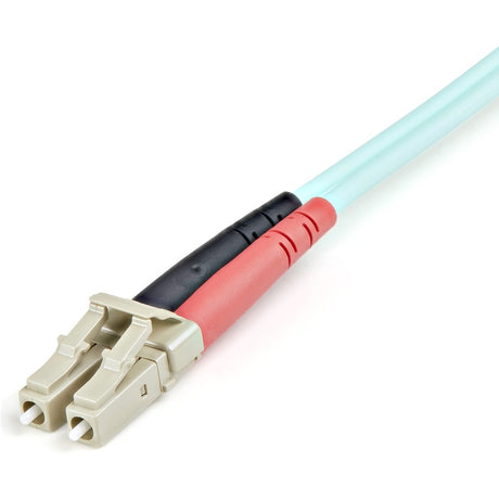 StarTech.com 1m Fiber Optic Cable - 10 Gb Aqua - Multimode Duplex 50/125 - LSZH - LC/LC - OM3 - LC to LC Fiber Patch Cable — A50FBLCLC1