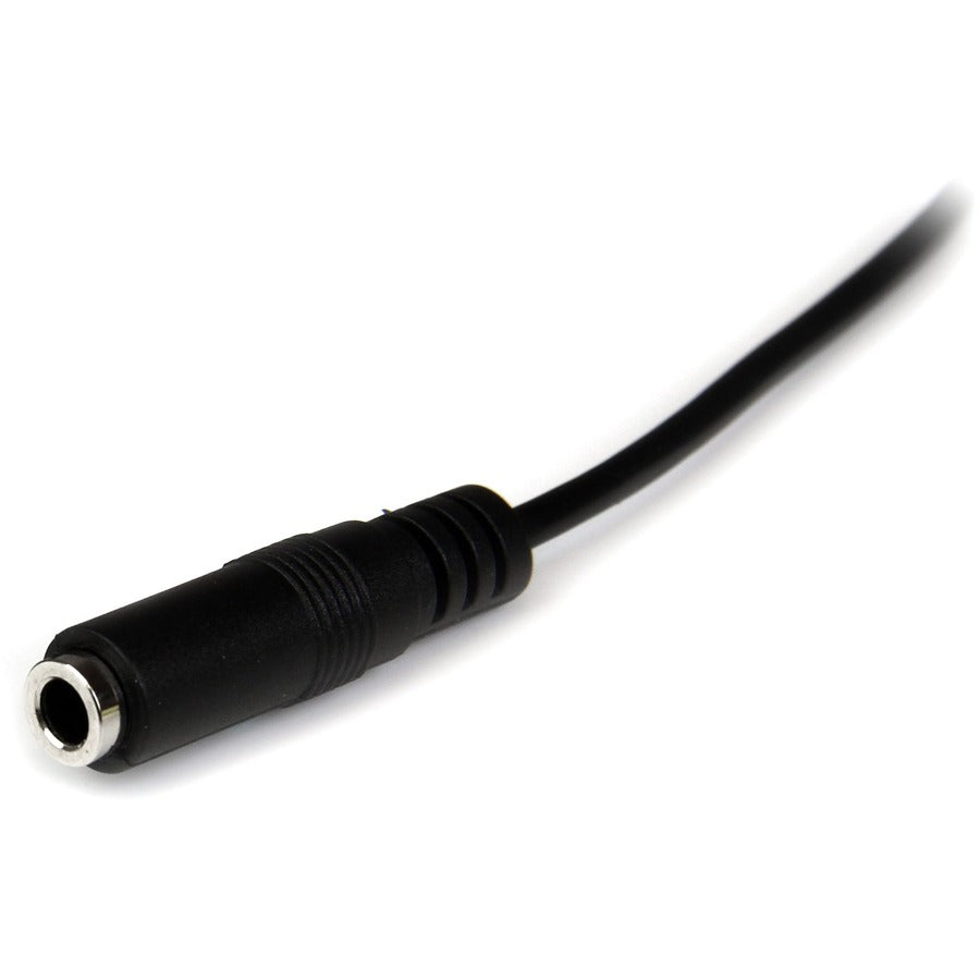 StarTech.com 2m Slim 3.5mm Stereo Extension Audio Cable - M/F — MU2MMFS
