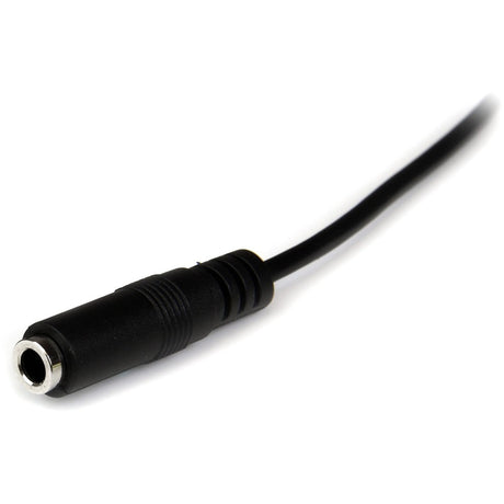 StarTech.com 2m Slim 3.5mm Stereo Extension Audio Cable - M/F — MU2MMFS