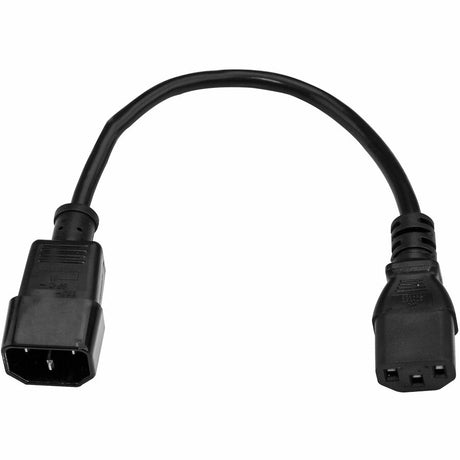 StarTech.com 10ft (3m) Power Extension Cord, C14 to C13, 10A 125V, 18AWG, Computer Power Cord Extension, Power Supply Extension Cable — PXT10010