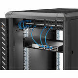 StarTech.com 2U Server Rack Cabinet Shelf - Fixed 18" Deep Cantilever Rackmount Tray for 19" Data/AV/Network Enclosure - Weight Cap. 125lbs/56kg — CABSHELFHD