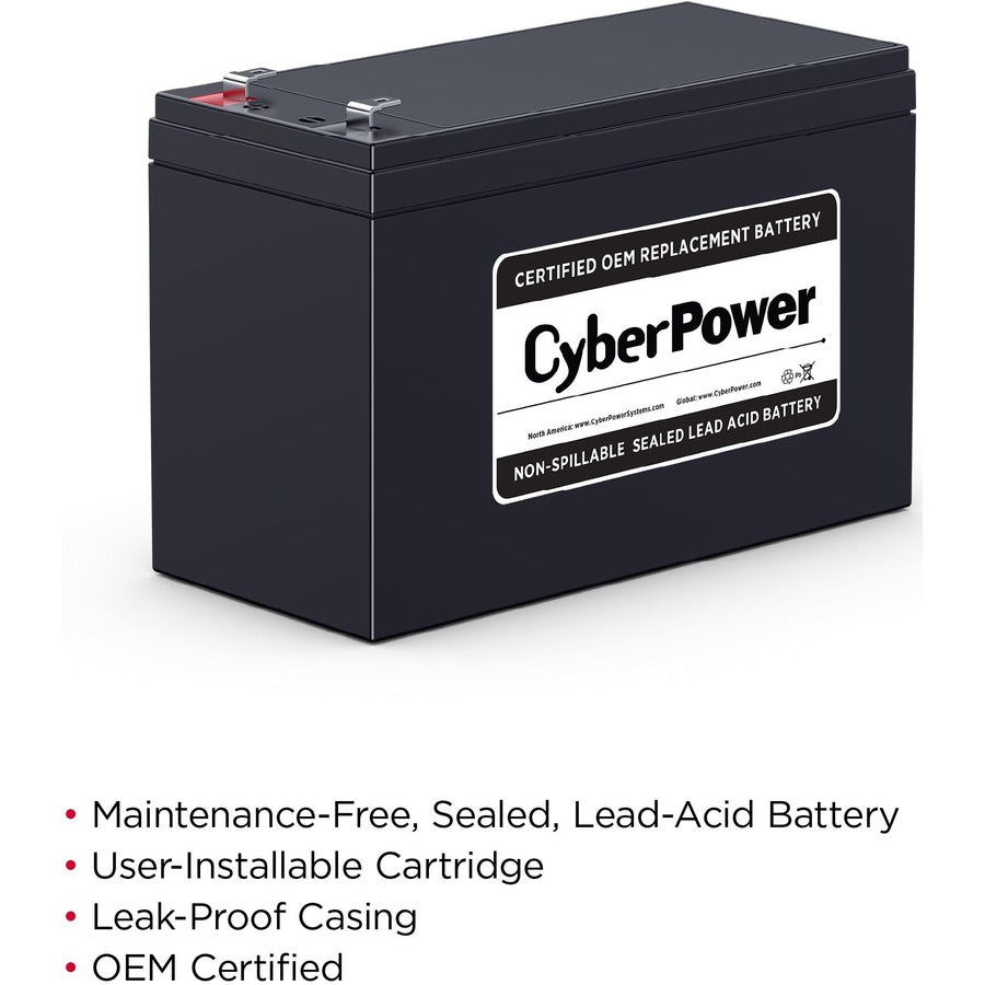 CyberPower RB1290 Replacement Battery Cartridge — RB1290