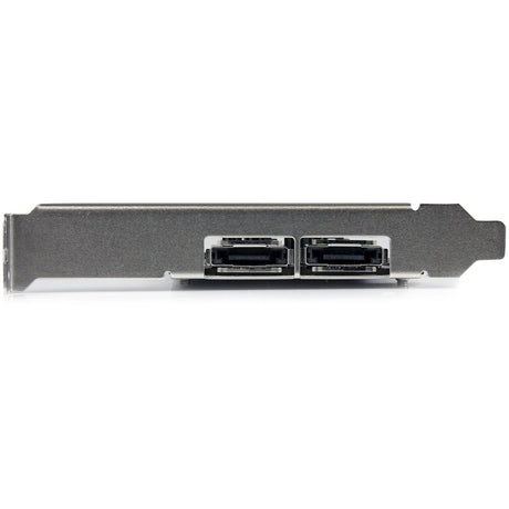 StarTech.com 2 Port PCI Express SATA 6 Gbps eSATA Controller Card - Dual Port PCIe SATA III Card - 2 Int/2 Ext — PEXESAT322I
