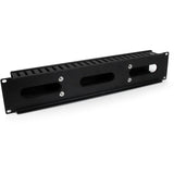 StarTech.com 2U Horizontal Finger Duct Rack Cable Management Panel with Cover — CMDUCT2U