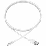 Eaton Tripp Lite Series USB-A to Lightning Sync/Charge Cable (M/M) - MFi Certified, White, 3 ft. (0.9 m) — M100-003-WH
