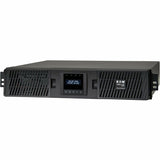 Eaton Tripp Lite Series SmartOnline 1500VA 1350W 120V Double-Conversion Sine Wave UPS - 8 Outlets, Extended Run, Network Card Option, LCD, USB, DB9, 2U Rack/Tower — SU1500RTXLCD2U