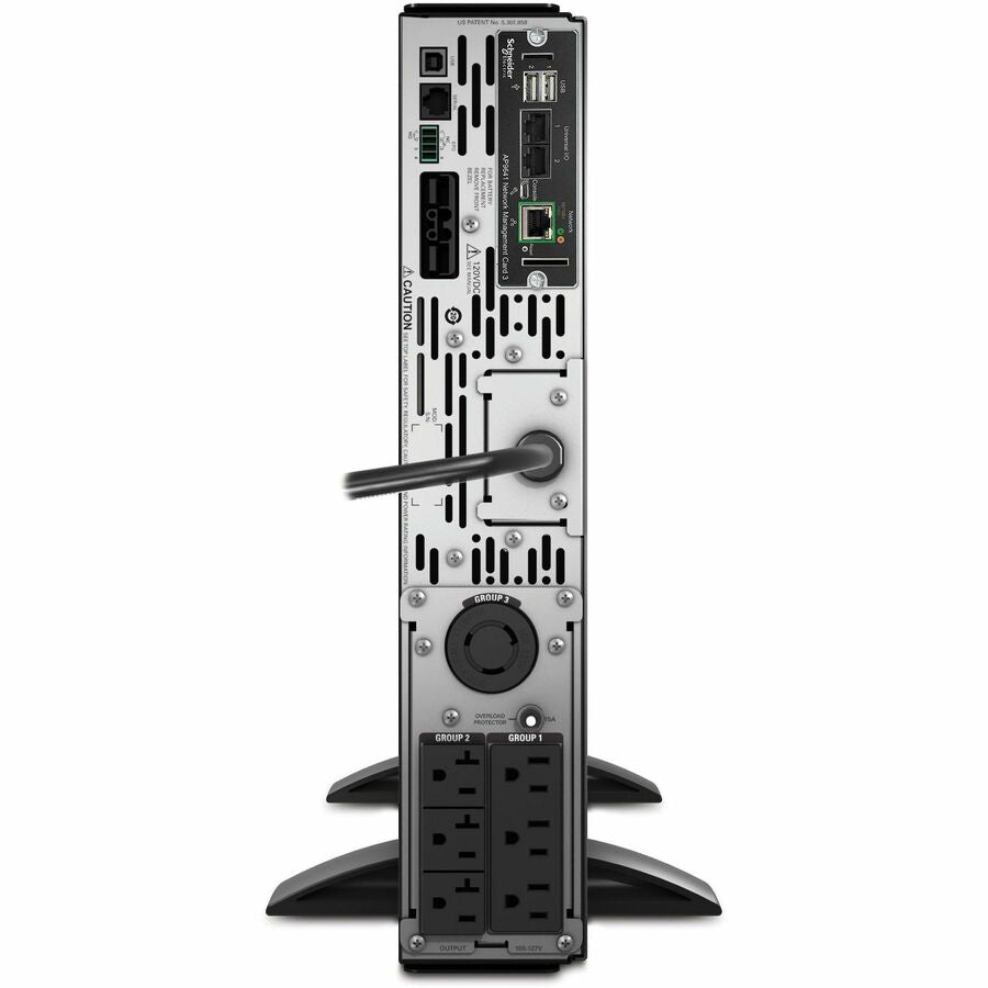 APC Smart-UPS X, Line Interactive, 2000VA, Rack/tower convertible 2U, 100V-127V, 3x 5-15R+3x 5-20R+1x L5-20R NEMA, NMC, Extended runtime — SMX2000RMLV2UNC