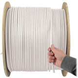 Eaton Tripp Lite Series Cat5e 350 MHz Solid Core (UTP) PVC Bulk Ethernet Cable - White, 1000 ft. (304.8 m), TAA — N022-01K-WH