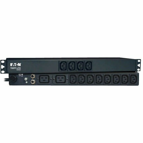 Eaton Tripp Lite Series 1.9-3.8kW Single-Phase 120-240V Basic PDU, 14 Outlets (12 C13 & 2 C19), C20 with 5 Adapters, 10 ft. (3.05 m) Cord, 1U Rack-Mount — PDUNV