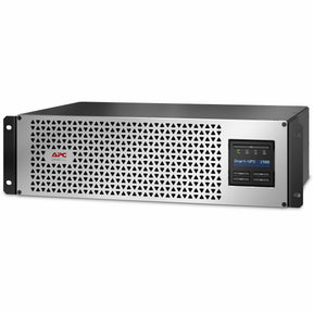 APC Smart-UPS, Line Interactive, 1500VA, Lithium-ion, Rackmount 3U, 120V, 6x NEMA 5-15R outlets, SmartConnect Port+SmartSlot, Short Depth, AVR, LCD — SMTL1500RM3UC