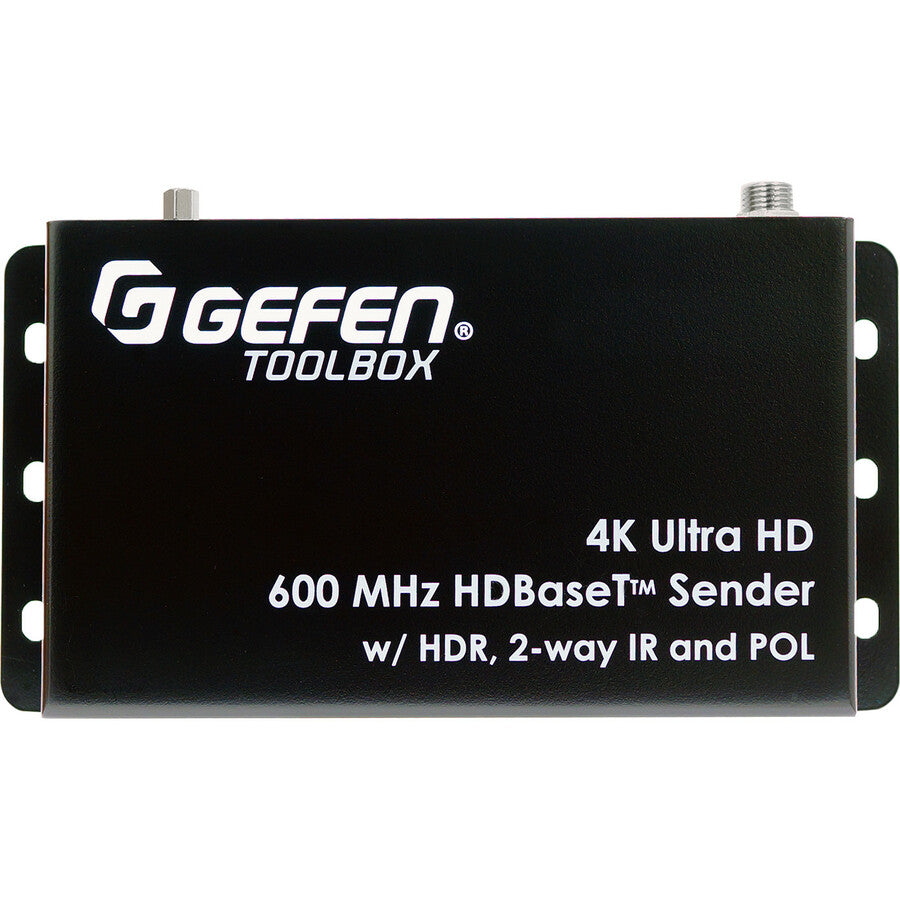 Gefen 4K Ultra HD 600 MHz HDBaseT Extender w/ HDR, 2-Way IR, And POL — GTB-UHD600-HBTL
