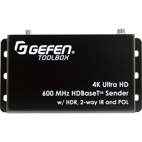 Gefen 4K Ultra HD 600 MHz HDBaseT Extender w/ HDR, 2-Way IR, And POL — GTB-UHD600-HBTL