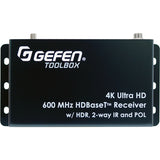 Gefen 4K Ultra HD 600 MHz HDBaseT Extender w/ HDR, 2-Way IR, And POL — GTB-UHD600-HBTL