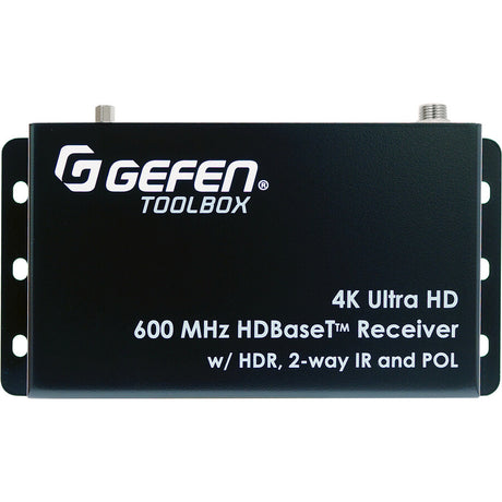 Gefen 4K Ultra HD 600 MHz HDBaseT Extender w/ HDR, 2-Way IR, And POL — GTB-UHD600-HBTL