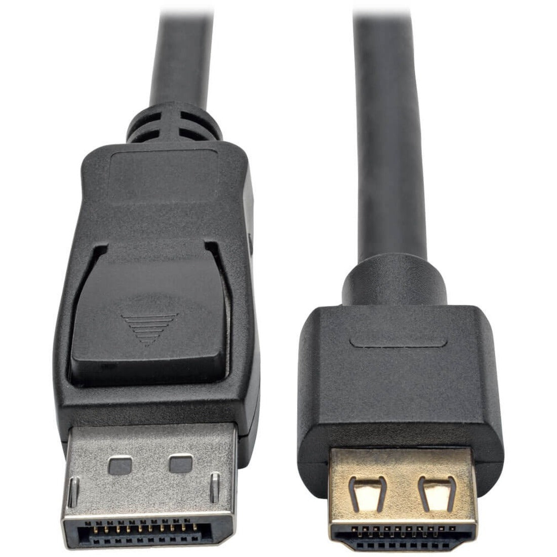 Eaton Tripp Lite Series DisplayPort 1.2 to HDMI Active Adapter Cable (M/M), 4K 60 Hz, Gripping HDMI Plug, HDCP 2.2, 6 ft. (1.8 m) — P582-006-HD-V2A
