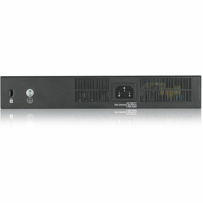 ZYXEL GS1920-8HPv2 8-Port Gigabit Smart Nebula Cloud Managed PoE Switch | 8 PoE+ Ports at 130W with 2 SFP Uplinks — GS1920-8HPv2
