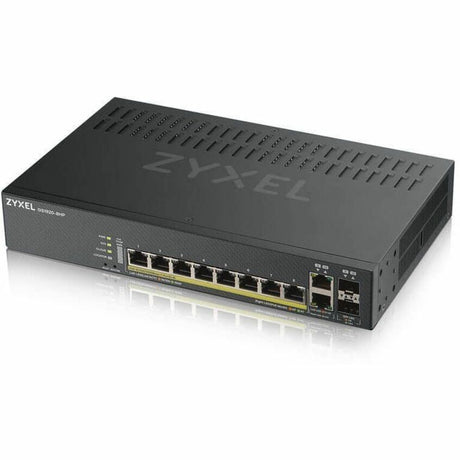 ZYXEL GS1920-8HPv2 8-Port Gigabit Smart Nebula Cloud Managed PoE Switch | 8 PoE+ Ports at 130W with 2 SFP Uplinks — GS1920-8HPv2