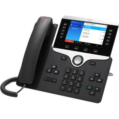 Cisco 8841 IP Phone - Wall Mountable - Black — CP-8841-3PW-NA-K9=