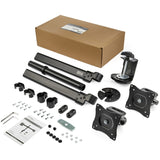 StarTech.com Desk-Mount Dual-Monitor Arm, For up to 27"(17.6lb/8kg) Monitors, Low Profile Design, Clamp/Grommet Mount, Dual Monitor Mount — ARMBARDUOG