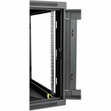 Eaton Tripp Lite Series SmartRack 12U Server-Depth Wall-Mount Small Rack Enclosure, Clear Acrylic Window, Hinged Back — SRW12US33G