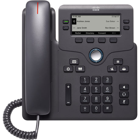 Cisco 6841 IP Phone - Corded - Corded - Charcoal — CP-6841-3PW-NA-K9=