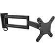 StarTech.com Wall Mount Monitor Arm, Dual Swivel, Supports 13'' to 34" (33.1lb/15kg) Monitors, VESA Mount, TV Wall Mount, TV Mount — ARMWALLDS