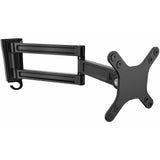 StarTech.com Wall Mount Monitor Arm, Dual Swivel, Supports 13'' to 34" (33.1lb/15kg) Monitors, VESA Mount, TV Wall Mount, TV Mount — ARMWALLDS