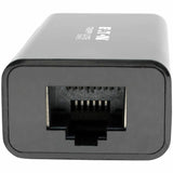 Eaton Tripp Lite Series USB-C to Gigabit Network Adapter with Thunderbolt 3 Compatibility - Black — U436-06N-GB