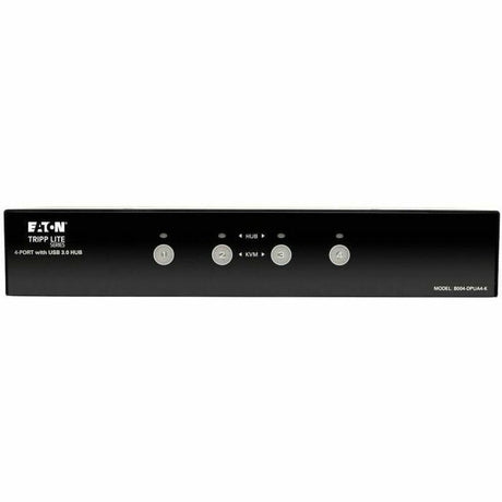 Eaton Tripp Lite Series 4-Port DisplayPort KVM Switch with Audio, Cables and USB 3.0 SuperSpeed Hub — B004-DPUA4-K