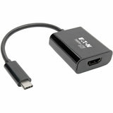 Eaton Tripp Lite Series USB-C to HDMI 4K Adapter with Alternate Mode - DP 1.2, Black — U444-06N-HDB-AM