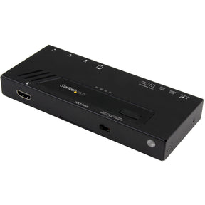StarTech.com 4-Port HDMI Automatic Video Switch - 4K 2x1 HDMI Switch with Fast Switching, Auto-Sensing and Serial Control — VS421HD4KA