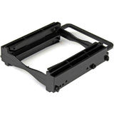 StarTech.com Dual 2.5" SSD/HDD Mounting Bracket for 3.5" Drive Bay - Tool-Less Installation - 2-Drive Adapter Bracket for Desktop Computer — BRACKET225PT