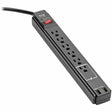 Eaton Tripp Lite Series Protect It! 6-Outlet Surge Protector, 6 ft. Cord, 990 Joules, 2 USB Ports (2.1A), Black Housing — TLP606USBB
