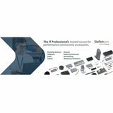 StarTech.com 2-Post 4U Open Frame Wall Mount Network Rack with Built-in Shelf and Adjustable Depth, Computer Rack for IT Equipment, TAA~ — WALLSHELF4U
