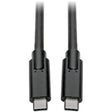 Eaton Tripp Lite Series USB-C Cable (M/M) - USB 3.2, Gen 1 (5 Gbps), Thunderbolt 3 Compatible, 10 ft. (3.05 m) — U420-010