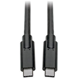 Eaton Tripp Lite Series USB-C Cable (M/M) - USB 3.2, Gen 1 (5 Gbps), Thunderbolt 3 Compatible, 10 ft. (3.05 m) — U420-010
