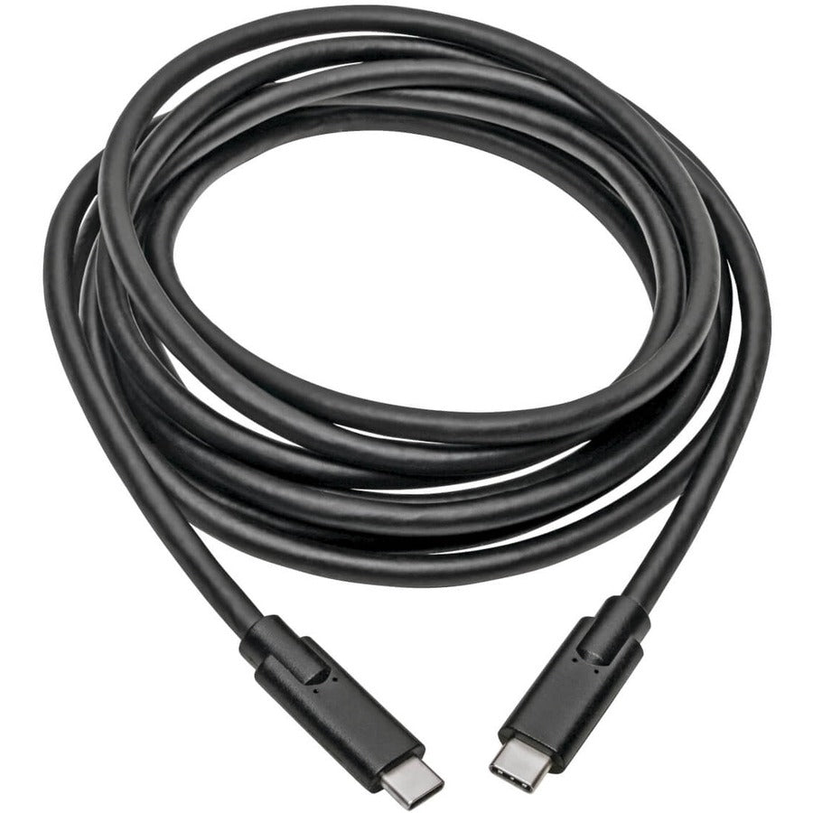 Eaton Tripp Lite Series USB-C Cable (M/M) - USB 3.2, Gen 1 (5 Gbps), Thunderbolt 3 Compatible, 10 ft. (3.05 m) — U420-010
