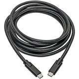 Eaton Tripp Lite Series USB-C Cable (M/M) - USB 3.2, Gen 1 (5 Gbps), Thunderbolt 3 Compatible, 10 ft. (3.05 m) — U420-010