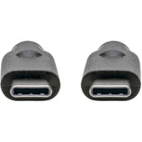 Eaton Tripp Lite Series USB-C Cable (M/M) - USB 3.2, Gen 1 (5 Gbps), Thunderbolt 3 Compatible, 10 ft. (3.05 m) — U420-010