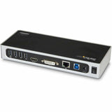 StarTech.com USB 3.0 Docking Station - Dual Monitor Laptop Dock with HDMI & DVI/VGA - 6x USB Type-A Hub, GbE - Universal Windows & Mac — DK30ADD