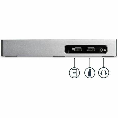 StarTech.com USB 3.0 Docking Station - Dual Monitor Laptop Dock with HDMI & DVI/VGA - 6x USB Type-A Hub, GbE - Universal Windows & Mac — DK30ADD