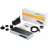 StarTech.com USB 3.0 Docking Station - Dual Monitor Laptop Dock with HDMI & DVI/VGA - 6x USB Type-A Hub, GbE - Universal Windows & Mac — DK30ADD