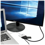 Eaton Tripp Lite Series USB-C to HDMI Adapter with USB 3.x (5Gbps) Hub Port and PD Charging, HDCP, White — U444-06N-HU-C
