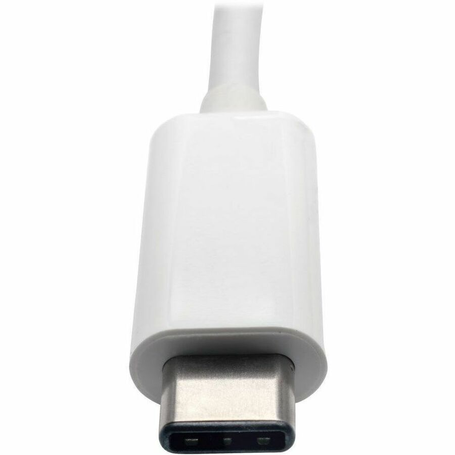 Eaton Tripp Lite Series USB-C to HDMI Adapter with USB 3.x (5Gbps) Hub Port and PD Charging, HDCP, White — U444-06N-HU-C