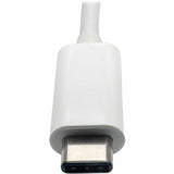 Eaton Tripp Lite Series USB-C to HDMI Adapter with USB 3.x (5Gbps) Hub Port and PD Charging, HDCP, White — U444-06N-HU-C